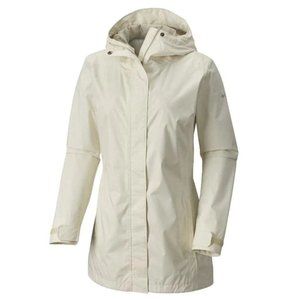 Columbia Sportswear Omni-Tech Rain Jacket in Ivory